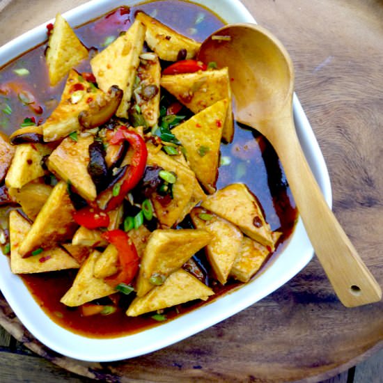 Sichuan-Style Tofu