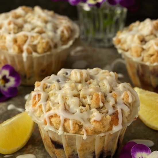 Bakery Blueberry-Lemon Muffins