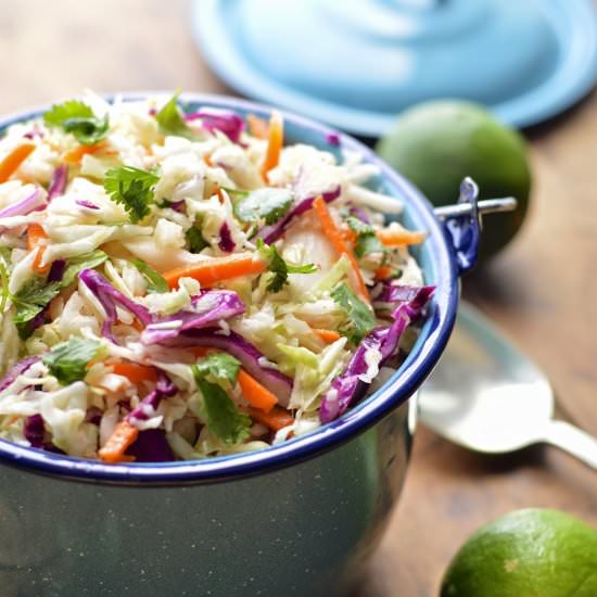 Sweet and Spicy Mexican Slaw