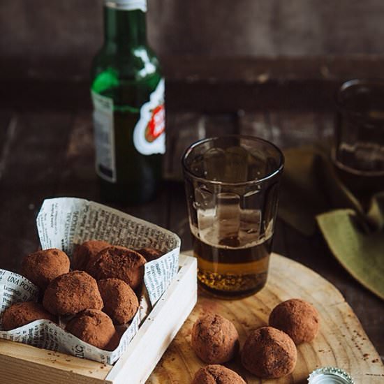 Chocolate Beer Truffles