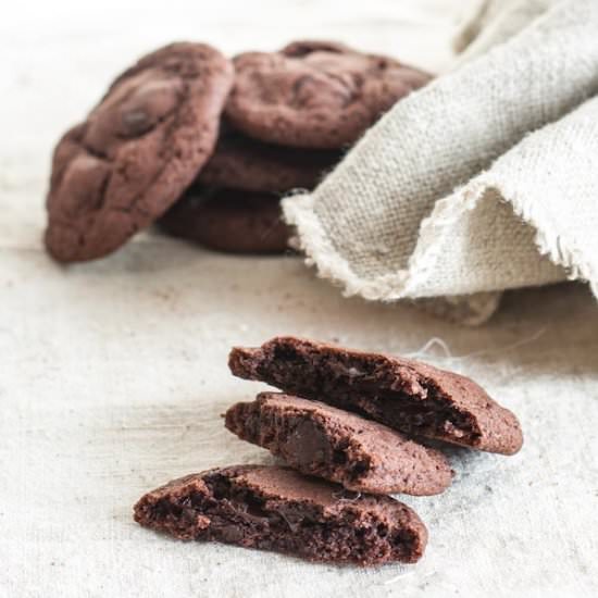 Double Chocolate Chip Cookies