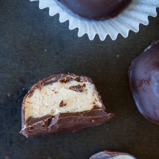 Dulce de Leche Ice Cream Bonbons