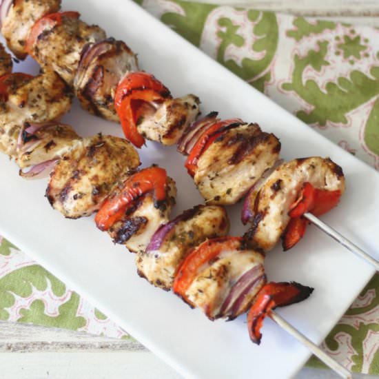 Brazilian Chicken Kabobs