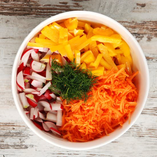Radish Slaw