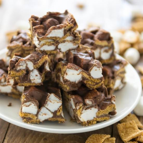 No Bake S’mores Bars
