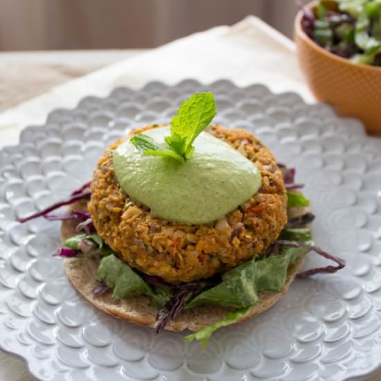 Sweet Potato Burgers