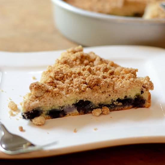 Blueberry Lemon Crumb Cake