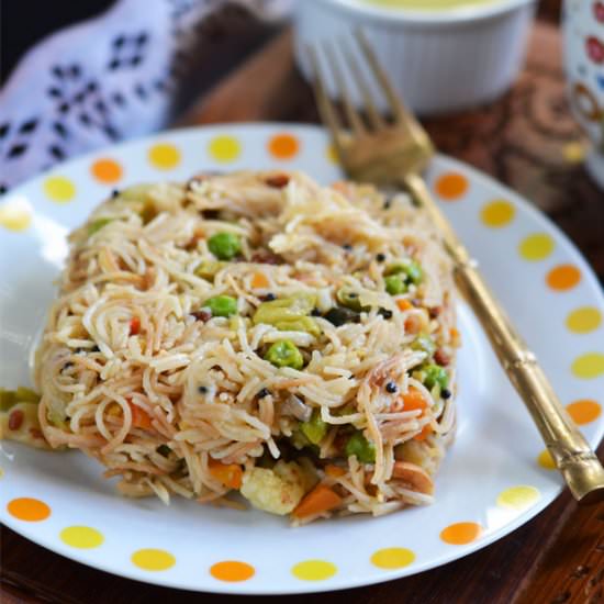 Vegetable Semiya Upma