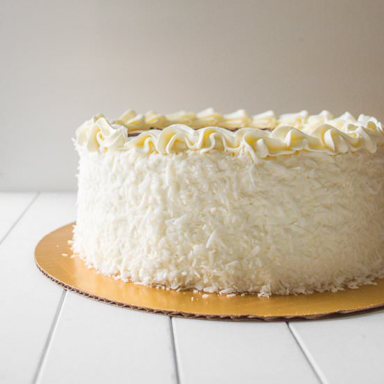 Coconut Chocolate Cake
