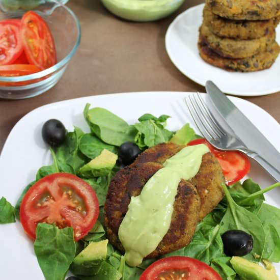 Musroom and Lentil Burgers