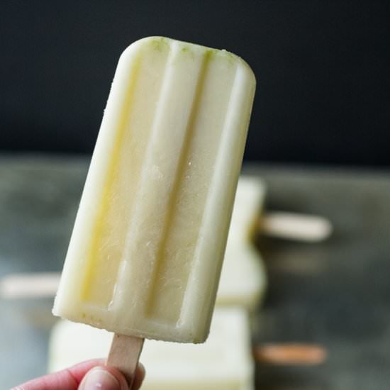 Limeade Popsicles