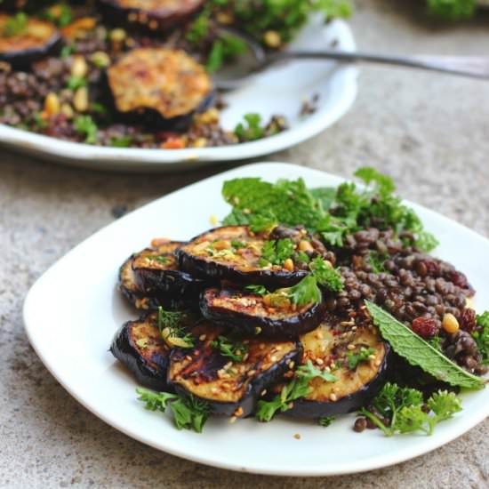 Za’atar Grilled Eggplant