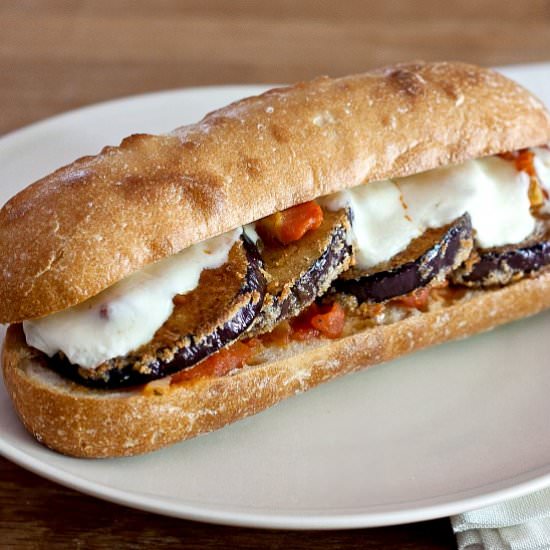 Eggplant Parmesan Subs