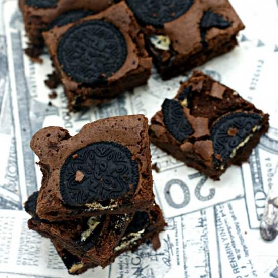 Brownie with Oreo