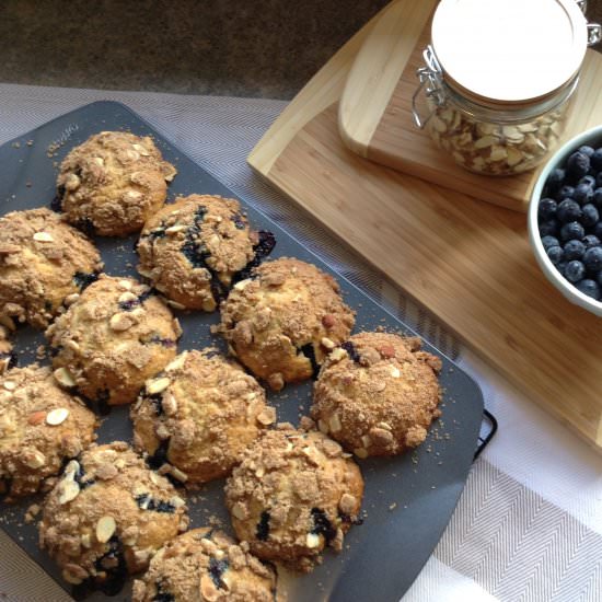Blueberry Streusel Muffins