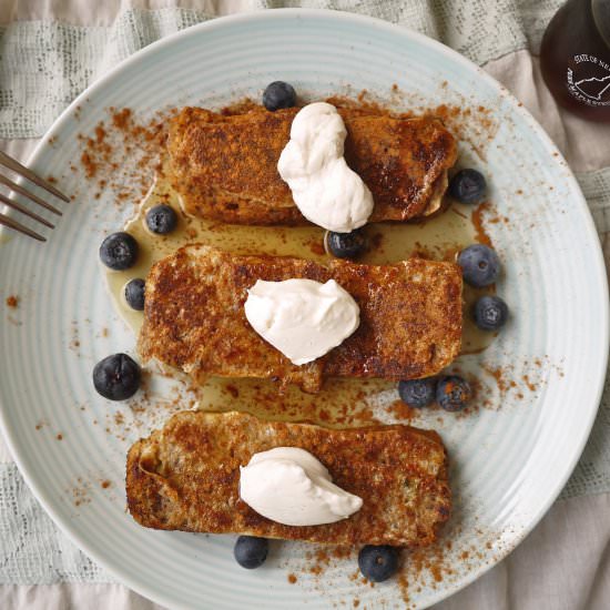 Banana Bread French Toast (paleo)