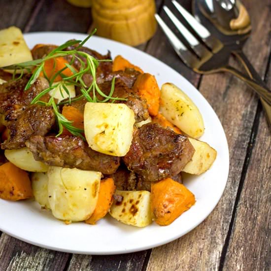 Roasted Maple Pork & Potatoes