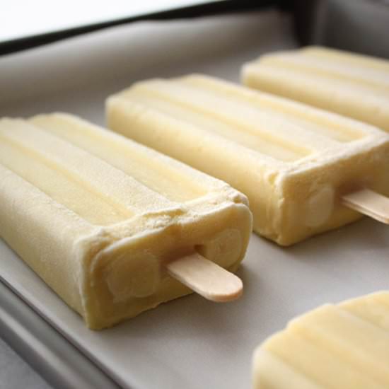 Mango Lassi Popsicles