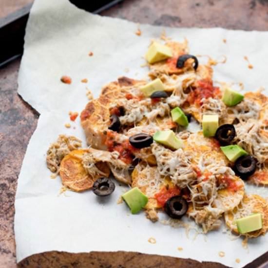 Plantain Chip Nachos