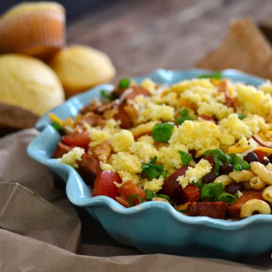 Crunchy Mexican spiced salad