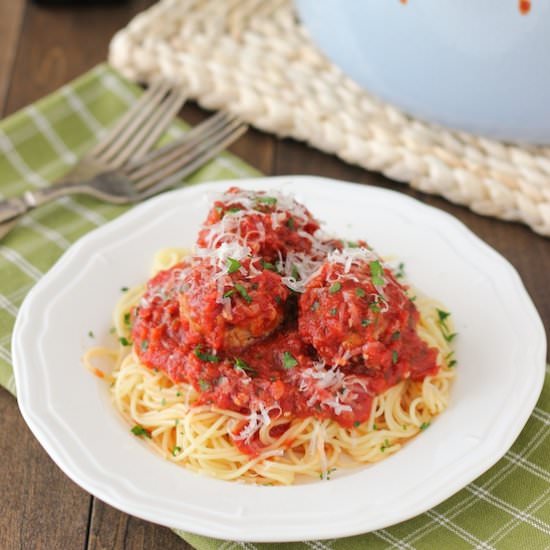 Meatballs With Marinara Sauce