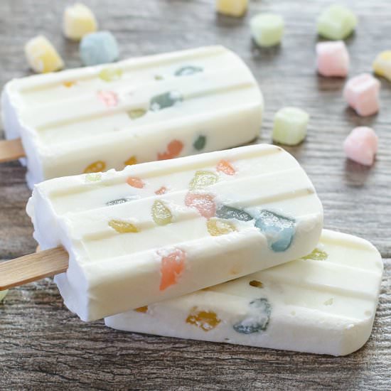 Frozen Yogurt Mochi Ice Pops