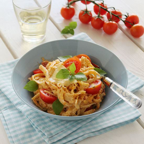 Easy cheesy lasagna