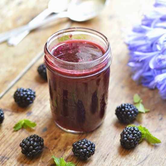 Homemade Blackberry Syrup