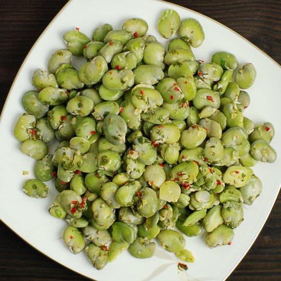 Broad Beans Salad
