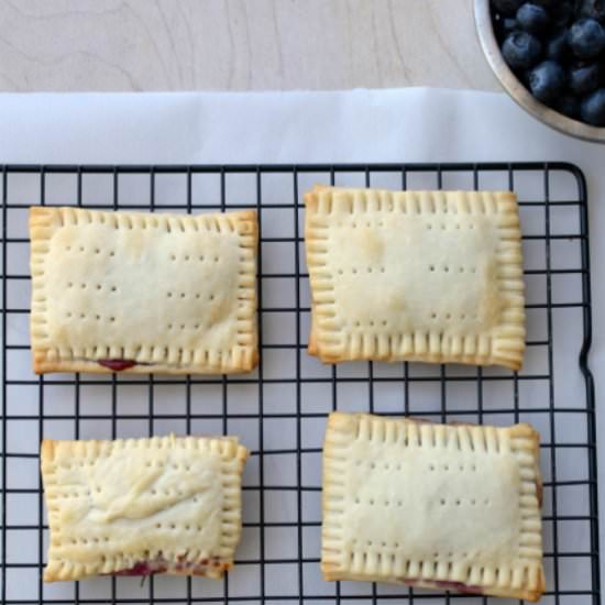 Homemade Blueberry Poptarts