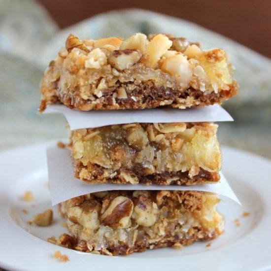 Pina Colada Crumb Bars