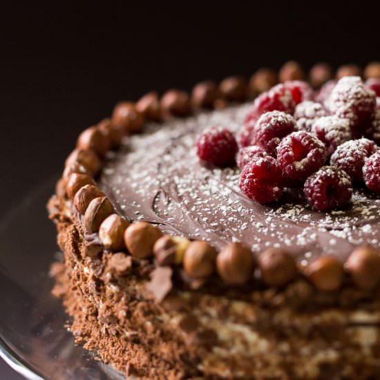 Delicate Chocolate Cake “Spartak”