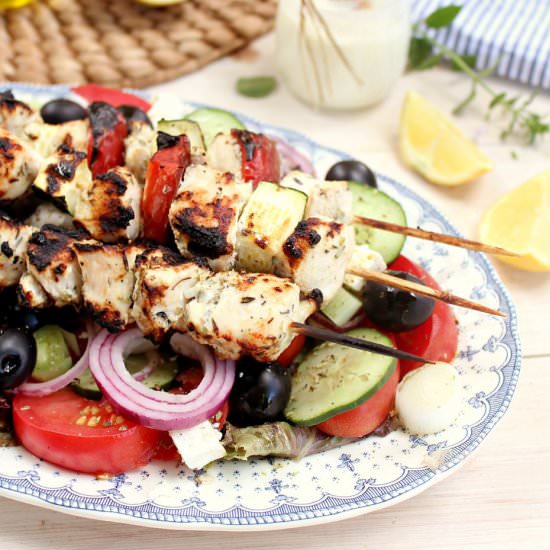 Chicken Souvlaki Kabobs