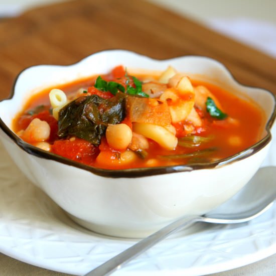 Garden Vegetable Pasta Fagioli