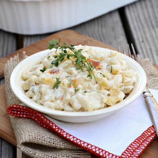 Smoky White Cheddar Mac & Cheese