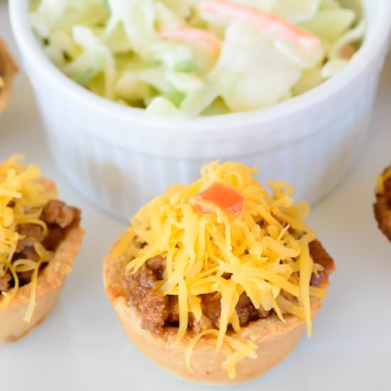 Gluten Free Sloppy Joe Bites
