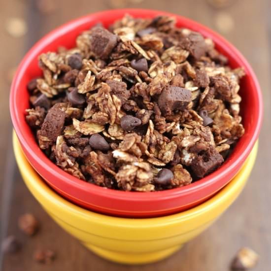 Double Chocolate Brownie Granola