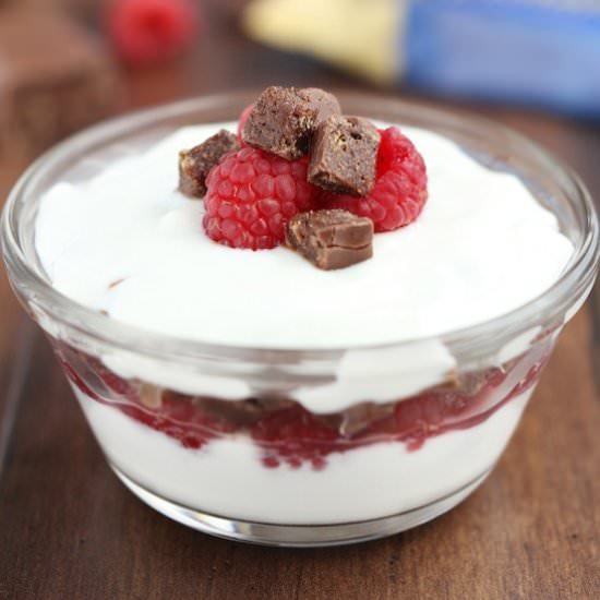 Chocolate Raspberry Protein Parfait