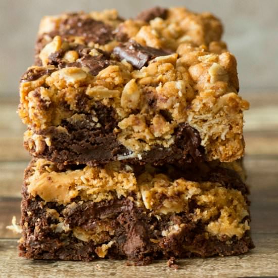Oatmeal Chocolate Chunk Brookies