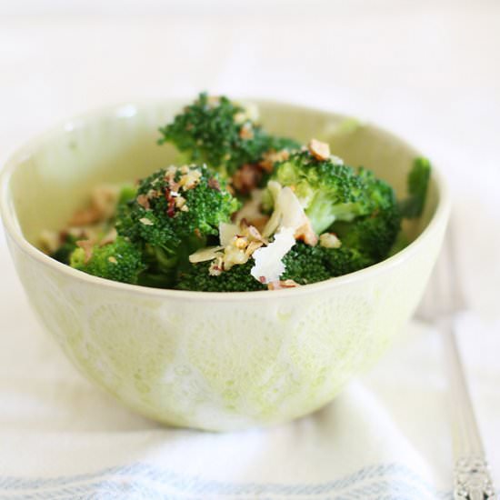 Broccoli with Chilli & Walnuts