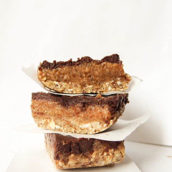 Date Caramel Mocha Bars