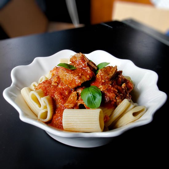 Ultimate Pressure Cooker Pork Ragu