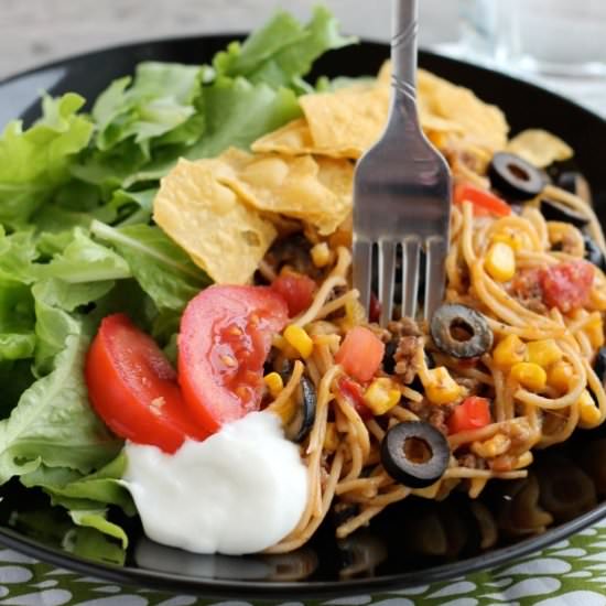 Taco Spaghetti