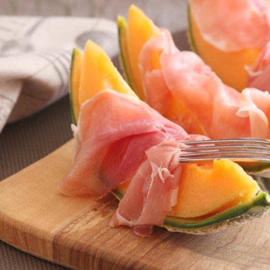 Melon and parma ham