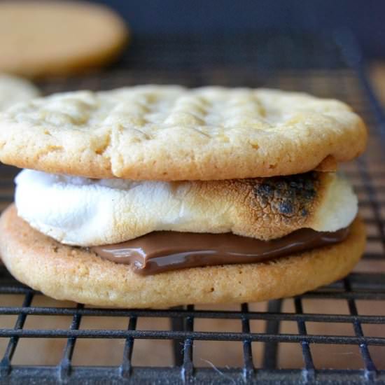 Peanut Butter Cookie S’mores