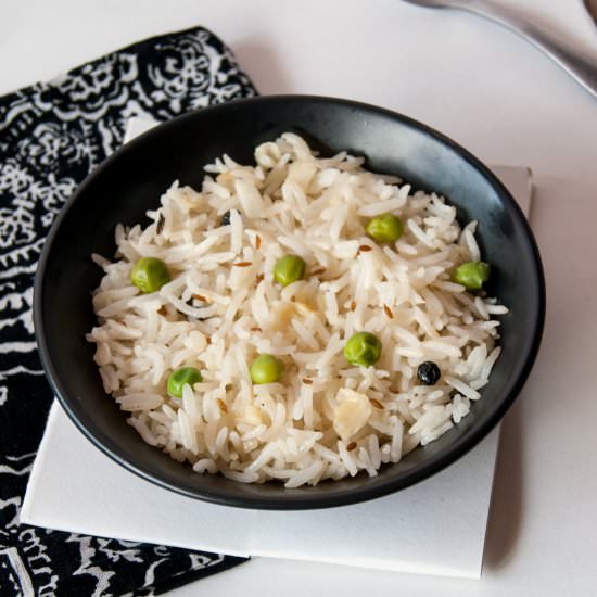 Green Peas Pilau Rice