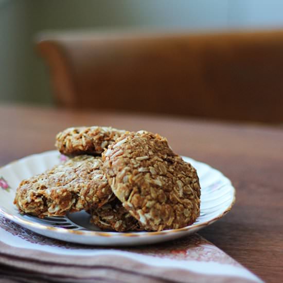 Wholesome Anzac Cookies