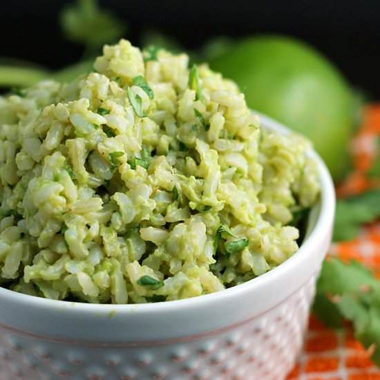 Avocado Lime Rice