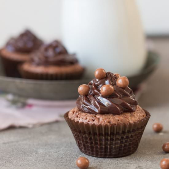 Chocolate Brownie Cupcakes
