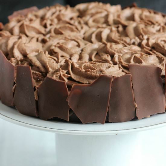 Chocolate Cake With Mousse